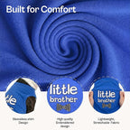 Parisian Pet Dog Shirt – 100% Cotton Shirts for Medium Dogs – Blue Sleeveless Puppy Clothes – Lightweight and Breathable Dog Apparel – Boy Little Brother Dogs Clothes - Stretchy Pet T Shirts
