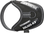 Julius-K9, 16IDC-P-B1, IDC Powerharness, Dog Harness, Size: Baby 1, Black