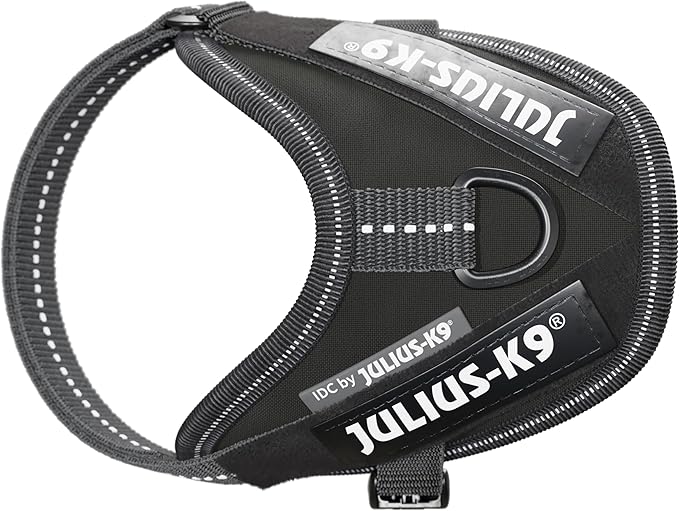 Julius-K9, 16IDC-P-B1, IDC Powerharness, Dog Harness, Size: Baby 1, Black