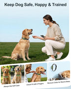 Jugbow Dog Training Collar - Dog Shock Collar 4200FT Innovative Upgraded Electronic Waterproof Collar with 4 Training Modes