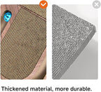 Cat Scratcher, 26 Inch Cat Scratching Post, Foldable L Shape Cat Scratch Pad with Ball Toy, Interactive Cat Toys for Indoor Cats