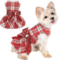 Dog Sweaters Dog Clothes for Small Dogs Boy Girl Fall Puppy Dress Warm Fleece Chihuahua Yorkie Teacup Doggie Sweaters Dresses Doggy Sweater for Small Dogs Girl Cat Outfit (Red, XX-Small)