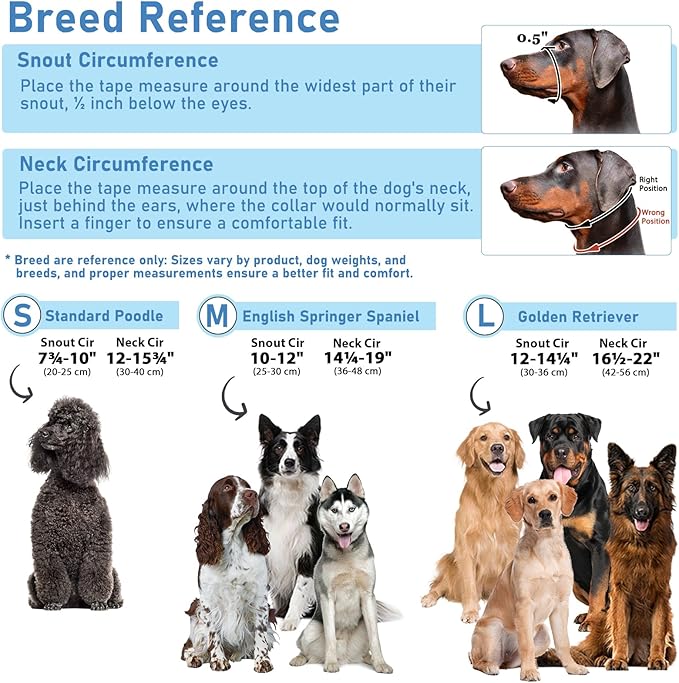 BARKLESS Dog Head Collar, Anti-Pulling Printed Head Halter with Leash, Gentle Snout Harness with Adjustable Clip for Small Medium, and Large Dogs Leash Training (Tree, S (Snout Cir: 7¾-10"))