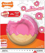Nylabone Donut Power Chew Toy for Dogs, Dog Toys for Aggressive Chewers, Bacon Glazed Flavor, Medium Dogs - Up to 35 lbs, 1 Count