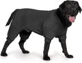 cyeollo Dog Pajamas Large Sized Dog, Fleece Dogs Pjs Thermal Doggie Onesie Soft Stretchy Doggie Sweater Pet Jammies Clothes for Large Dogs Female & Male, Dark Grey 2XL