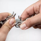 Herm Sprenger Ultra-Plus Prong Dog Training Collar with Latch, 2.25mm x 12-Inches (1-Unit)