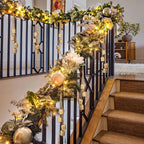 Gold Christmas Bells for Decorations: Vintage Bells Metal Decorative Bells with Jute Hanging Rope - Rustic Bells Small Cow Bell for Christmas Wreath Garland Tree Party Door Wedding Staircase