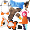 Jalousie Multipack Dog Squeaky Toys Strong Almost Indestructible, with Added Liner for Longer Play Dog Chew Toys (5 Pack Tough)