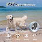 PATPET Dog Training Collar with Night Lights - 4200FT Waterproof E Collar for Dogs Training for Large Medium Dogs, Rechargeable Dog Electric Training Collar 119 Levels with 4 Training Modes