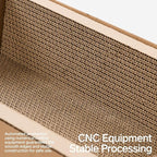pidan Cat Scratcher Cardboard,Box and Cat Bed Cat Scratchers for Indoor Cats Scratching Board,A-Grade Corrugated Base Paper,Safe Glue (Box Type)