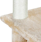 36 Inches Cat Activity Tree Tower Cat House Furniture with Condos Platform Tunnel Scratching Posts for Kittens Multi-Level