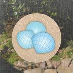 Screen Door Magnets Double Sided – Keep People, Kids, and Dogs from Running into The Screen Door - Robbins Aria Blue Shell