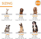 K&H Pet Products Self-Warming Crate Pad, Warming Dog Crate Bed, Machine Washable Dog Crate Mat, Tan X-Small 14 X 22 Inches
