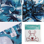 CuteBone Dog Shirts 2-Pack Soft Pet Clothes Breathable Summer Vest for Small Puppy and Stretchy Cat Apparel 2BX19S