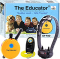 Educator ET-400 E Collar for Dog Training with Remote - 3/4 Mile Range, Waterproof, 100 Blunt Stimulation Levels, Tone or Vibration Mode, Night Tracking Light for Small, Medium & Large Dogs