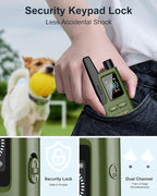 Jugbow 4200-Foot Dog Training Collar Remote Control Features 4 Training Modes Highly Responsive Connection Requires Use with Jugbow Collar