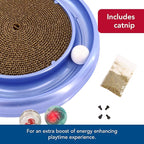 Coastal Pet - Turbo Pet Cat Bundle - Assorted Ball Pack & Scratcher Cat Toy