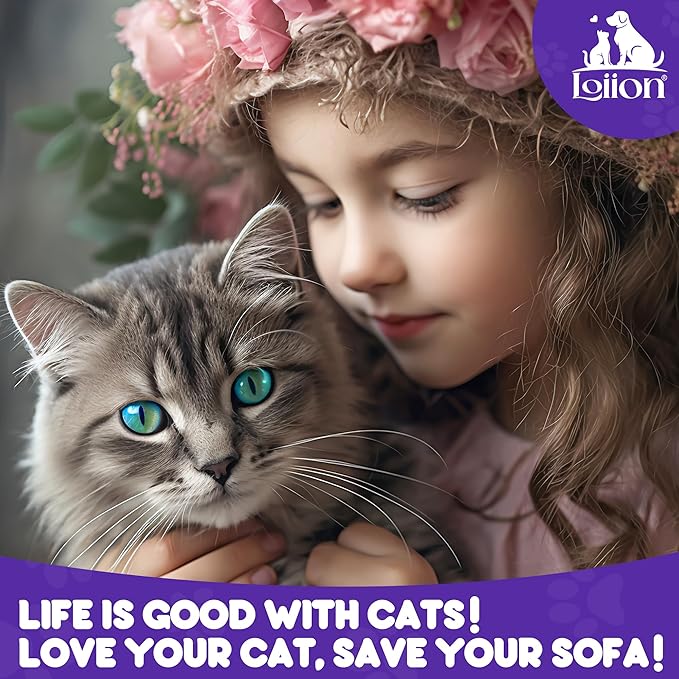 Cat Scratch Furniture Protector - Anti-Slip, Waterproof Sofa Cover to Keep Cats Off, Pet-Friendly Couch Protectors for 3 Cushion Couch, Anti-Scratch Couch Cover for Pets and Kids 150"X91" Beige