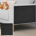 uxcell Self-Adhesive Cat Scratching Mat, 1 Roll 23.6" x 23.6" Couch Protector from Cat Claws for DIY Sofa, Wall, Doors, Cut Anti Cat Scratch Pad Carpet Mat, Black