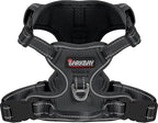 BARKBAY Dog Harness No Pull Mesh for Large Dogs - Adjustable, Reflective, Comfortable, No Choke, Heavy-Duty - Perfect for Outdoor Training, Walking, and Hiking - Strong & Durablee - XL & Black Mesh