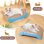 Cat Scratcher Bed Cardboard Cat Scratching Board 22.8 * 16.5 inches Large Corrugated Cat Scratch Pad for Indoor Cats，Furniture Protector