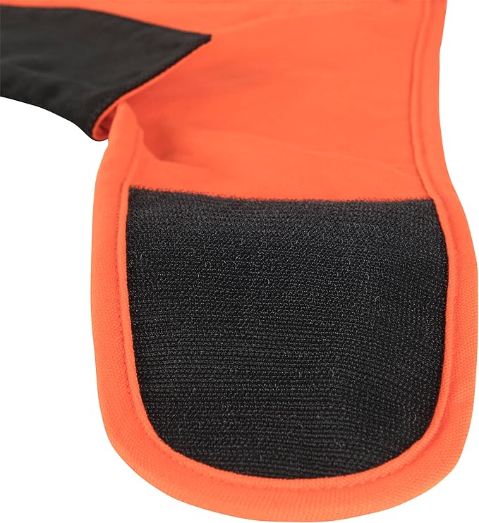Carhartt Firm Duck Insulated Dog Chore Coat, Durable Weather Resistant Coat for Cold and Windy Conditions, Contains PFAS (Hunter Orange), Medium