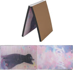 Cat Scratch pad,Scratching Board Cat wall Scratcher for Indoor，Foldable,Durable Recyclable Cardboard, Premium Scratch, Suitable for Cats to Rest, Grind Claws and Play (Pink)