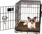 K&H Pet Products Self-Warming Dog Crate Pad, Self Heating Cat Mat, Portable, Machine Washable, No Electric Needed, Adjustable Fit, Non-Slip, Great for Cat Window Perches - Extra-Small 14 X 22in Mocha