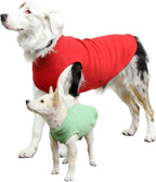 Gooby Stretch Fleece Vest Dog Sweater - Burgundy, X-Small - Warm Pullover Super Stretchy Fleece Dog Jacket for Small to Large Dogs