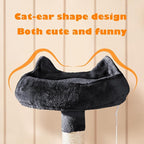Topeakmart Multi Level Cat Tree 70.5in, Kitten Condo with 2 Condos & 2 Foam-Padded Perches, Cat Tower Furniture for Medium/Large Cats
