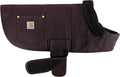 Carhartt Firm Duck Insulated Dog Chore Coat, Durable Weather Resistant Jacket for Cold and Windy Conditions, Deep Wine, Small
