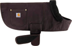 Carhartt Firm Duck Insulated Dog Chore Coat, Durable Weather Resistant Jacket for Cold and Windy Conditions, Deep Wine, Small