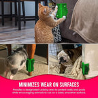 The Original ScratchnAll Animal Scratch Pad, Flexible Acupressure Nubs & Interlocking Design, Very Durable & All-Weather, Great for Domestic, Barnyard and Zoo Animals - USA Made, Lime Green