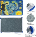 3-in-1 Sisal Cat Scratch Mat Floor & Wall Cat Scratcher Pad Scratching Post Scratch Furniture Couch Carpet Protector 23.6x15.7inch (Blue Sky)