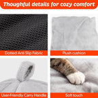 Cat Bed for Indoor Cats - Cat Cave Beds Cat House Cat Tent with Removable Washable Cushioned Pillow, Soft Kitten beds,Cat Beds & Furniture, for Small and Medium Pet Bed