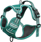 HEELE Dog Harness for Small Dogs No Pull Dog Vest Harness for Small Dog with Soft Padded Handle Reflective for Outdoor Training, Grass Green, S