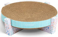 Catstages Scratch,Snuggle & Rest – 2‑in‑1 Indoor Cat Scratcher & Elevated Cat Lounger,Catnip Included,(Pack of 6)