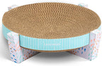 Catstages Scratch,Snuggle & Rest – 2‑in‑1 Indoor Cat Scratcher & Elevated Cat Lounger,Catnip Included,(Pack of 6)