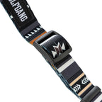 Wolfgang Heavy Duty Martingale Dog Collar with Quick Release Nylon Buckle for Walking & Training, NewMoon Print, Medium