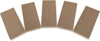 KOCHO Cat Scratcher Value Pack, 5-Count Honeycomb Cardboard Boards, 17.5" Length, Gentle on Claws, Made in Japan