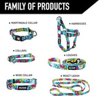 Wolfgang Heavy Duty Dog Leash, Pull-Tested for Walking & Training, LazyDaisy Print, Large
