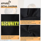 Discover Cozy Cotton Canine Wear: Soft, Lightweight, and Breathable Dog Shirt Vest with Eye-Catching Graphics(Security), Keeping Your Furry Friend Warm and Comfy! Black XXS