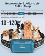 Jugbow Dog Shock Collar - 4200FT Dog Training Collar with Remote, IPX8 Waterproof Electric Collar with 4 Training Modes, Security Lock, Rechargeable e-Collar for Dogs 10-120lbs