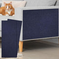 uxcell Self-Adhesive Cat Scratching Mat, 2 Rolls 39.4" x 15.8" Couch Protector from Cat Claws for DIY Sofa, Wall, Doors, Cut Anti Cat Scratch Pad Carpet Mat, Dark Blue