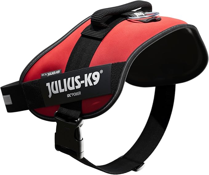 Julius-K9, 16IDC-R-3, IDC Powerharness, Dog Harness, Size: 3, Red