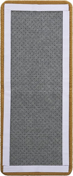 SAFAVIEH Cat Scratch Mat Pad Collection, 10" x 24", Brown, Sisal & Jute Boucle Weave, Velcro & Slip Resistant Backing