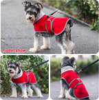 Dog Coat 2 Pack, Turtleneck Fleece Pet Winter Jacket for Cold Weather, Warm Dog Clothes Sweater Outdoor Indoor for Small, Medium, Large & XL Dogs (M-XXL)