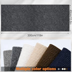 Cat Furniture Protector - 118" x 15.8" Trimmable Self-Adhesive Couch Scratch Protector from Cats, Cat DIY Climbing Couch Protector for Scratch Post Cat Tree Shelves Wall Indoor (Dark Gray)
