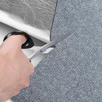 ICOOP Cat Scratch Furniture Protector 15.8"×47.2" Furniture Protectors from Cats Scratching Light Grey Couch Cat Scratch Protector Self-Adhesive DIY Trimmable Wall Mounted Cats Scratcher for Corner