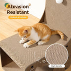 Gimars Walnut Chair Cat House, MZB-HCS-H